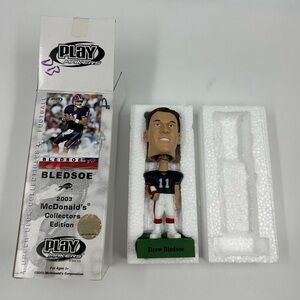 Vintage 2003 NFL McDonalds Buffalo Bills DREW BLEDSOE Playmakers Bobblehead NEW